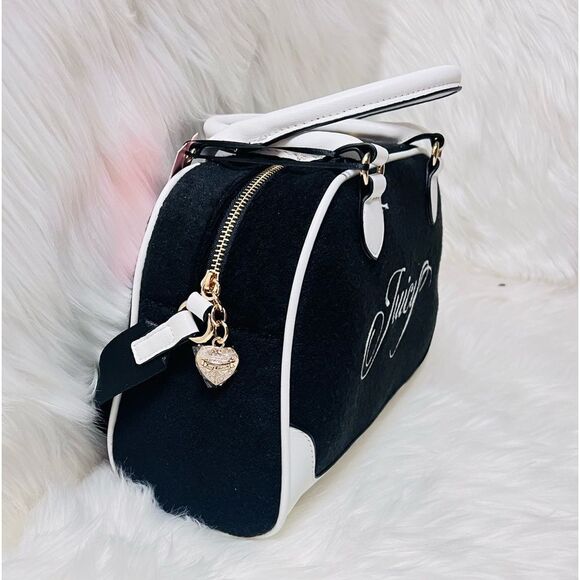 JUICY COUTURE Black Bowler Crossbody Bag - Picture 3 of 5